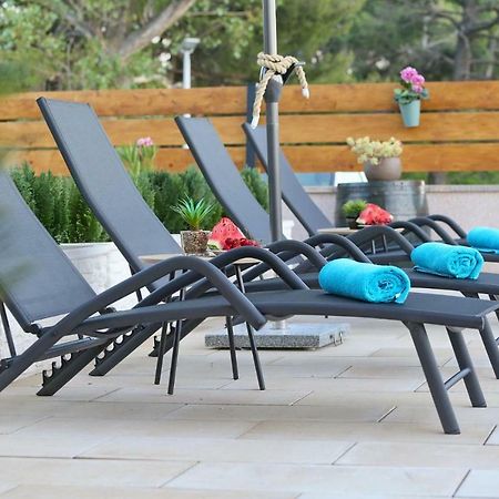 Punta Garden Pool House Villa Posedarje Bagian luar foto